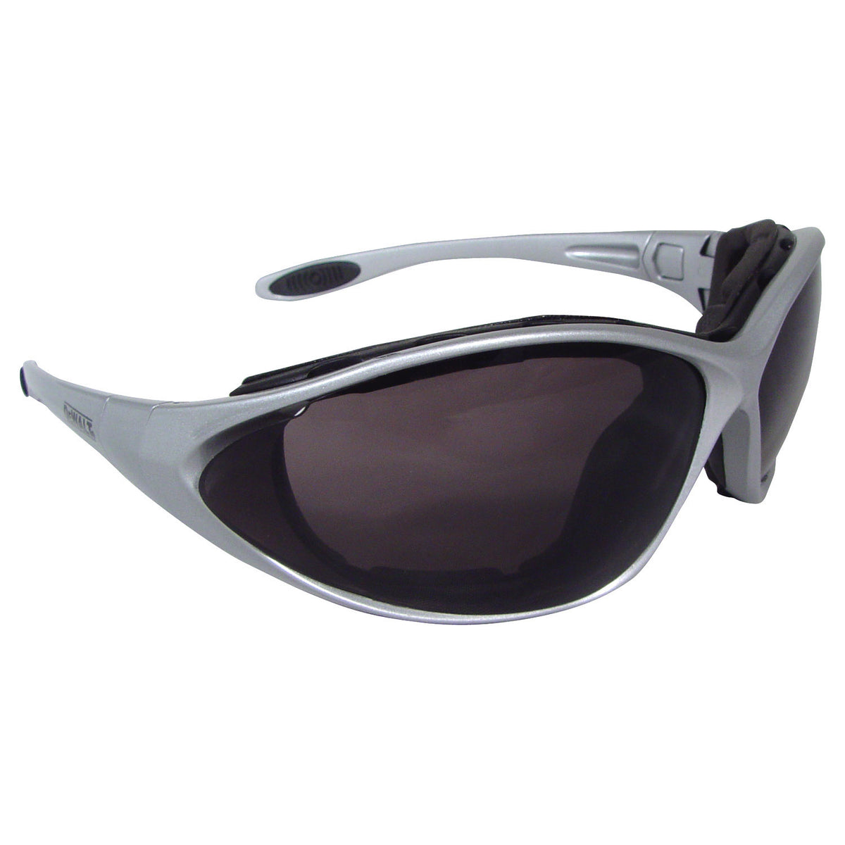 DEWALT DPG95 - Framework™ Protective Eyewear - Silver Frame - Clear Lens - Silver / Smoke