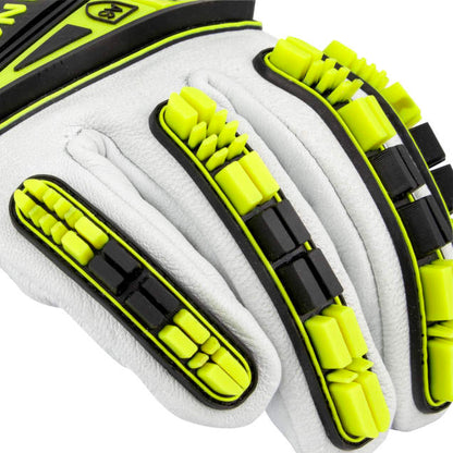 Radians RWG86 KAMORI® Goatskin Leather HPPE Lined A6 Cut Protection Glove with TPR