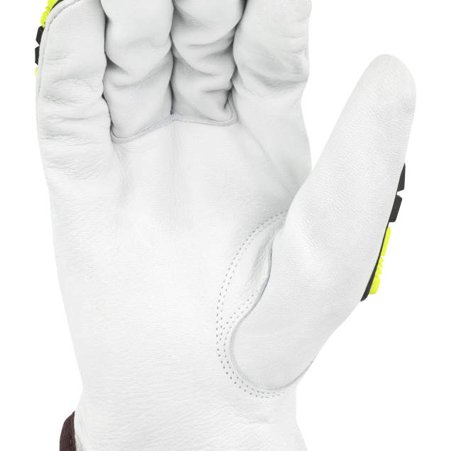 Radians RWG86 KAMORI® Goatskin Leather HPPE Lined A6 Cut Protection Glove with TPR