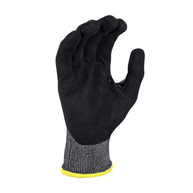 Radians RWG589 Cut Protection Level A9 Sandy Foam Nitrile Coated Glove