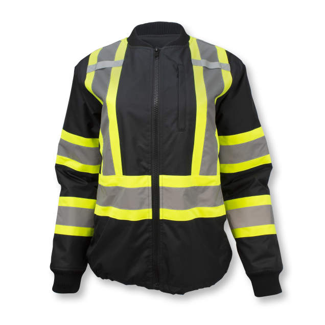 Radians SJ910B-1ZGW Women’s Class 1 Hi-Vis Bomber Jacket