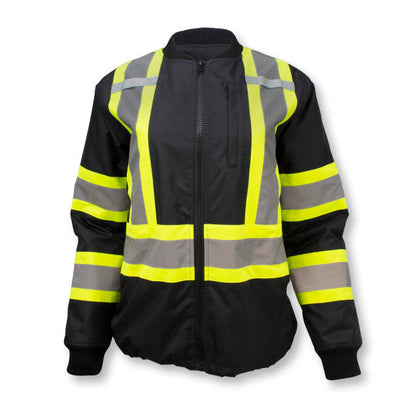 Radians SJ910B-1ZGW Women’s Class 1 Hi-Vis Bomber Jacket