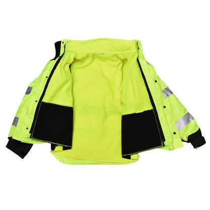 Radians SJ32-3 Color Blocked Sweatshirt with Removable Hood