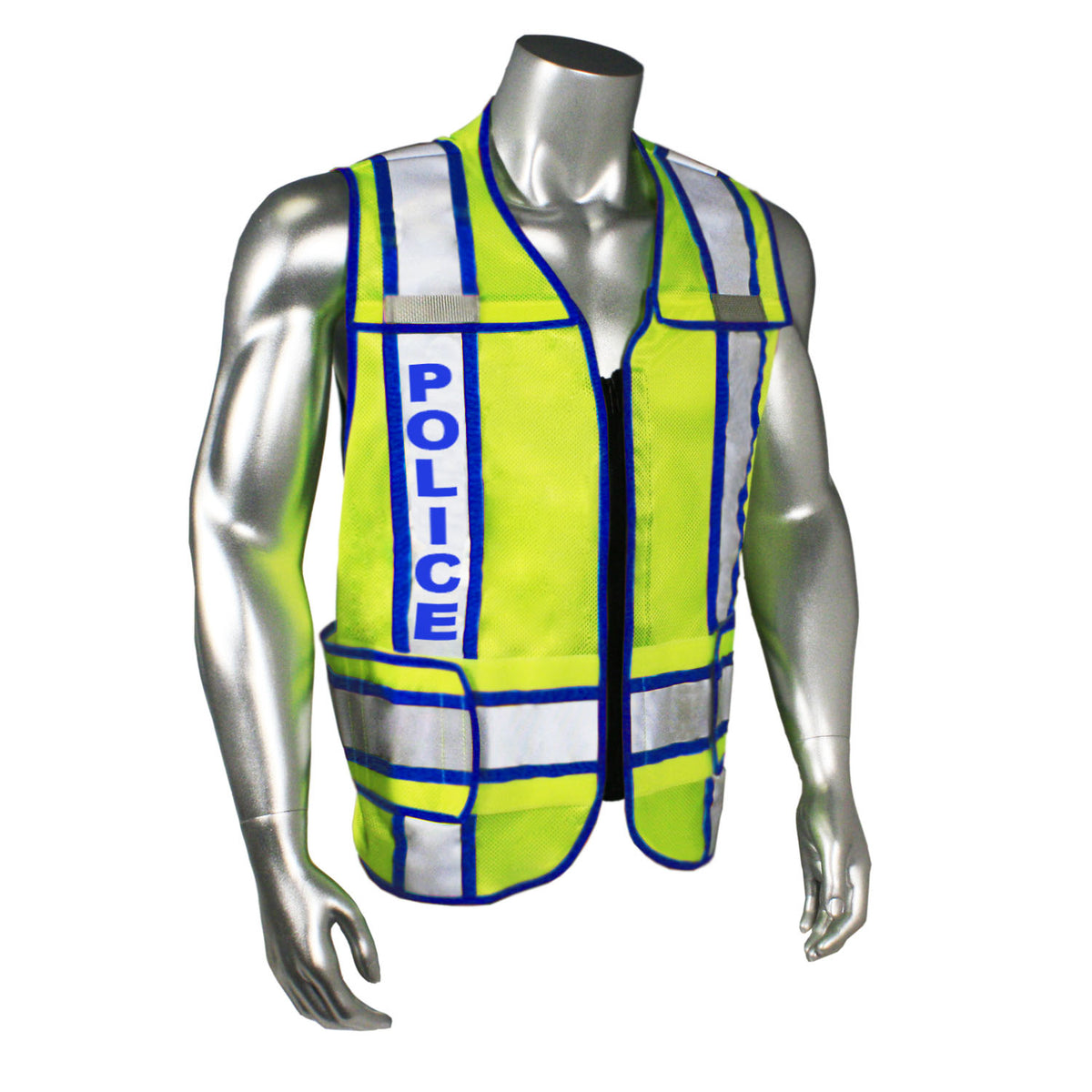 Radwear USA LHV-207-3G - Safety Vest - Police - Hi-Vis Green
