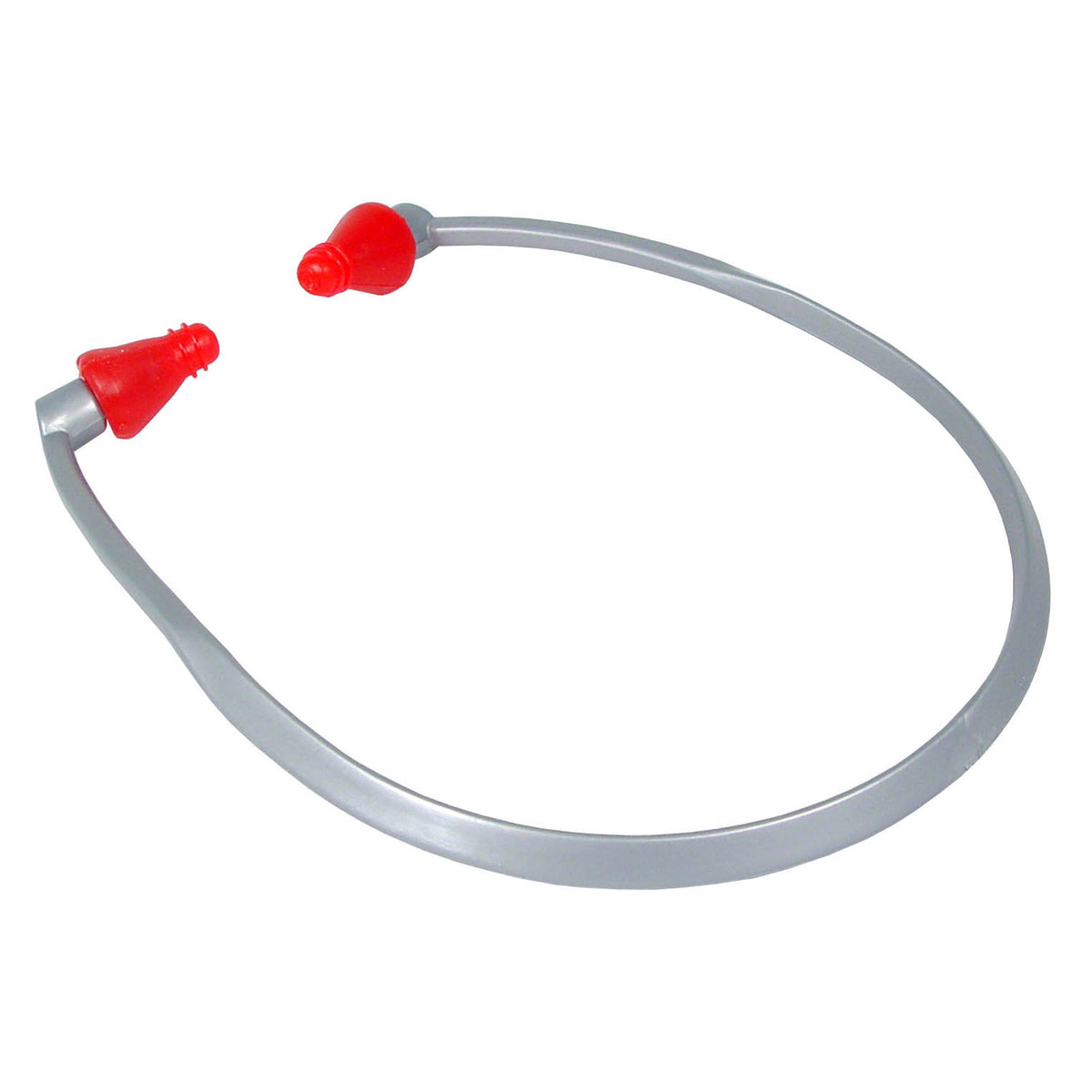 Radians RB1100 - Rad-Band™ Banded Earplugs - Red / Silver