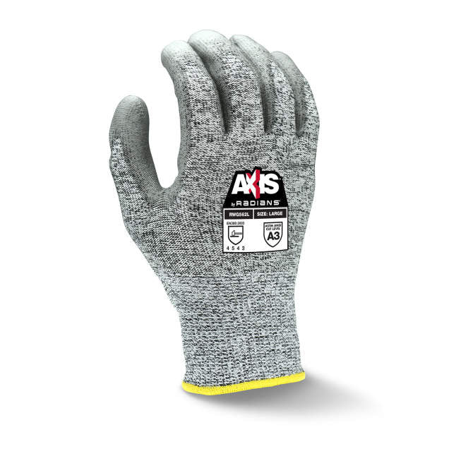 Radians RWG562 AXIS™ Cut Protection Level A3 PU Coated Glove
