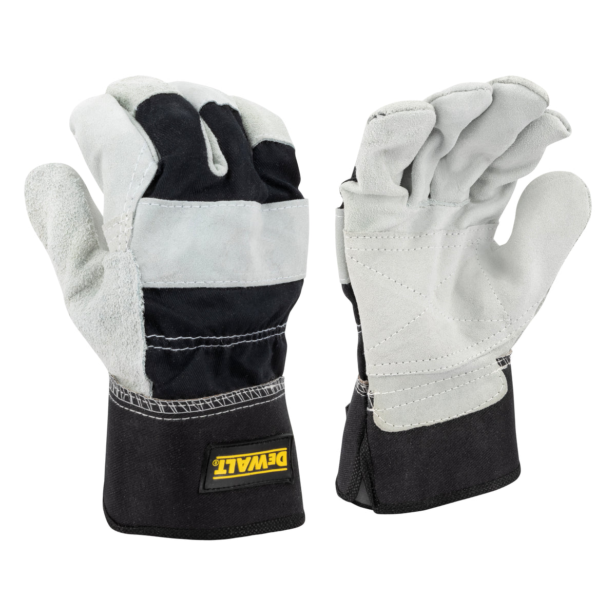 DEWALT DPG41 - Select Shoulder Cowhide Leather Palm Glove - Black / Gray