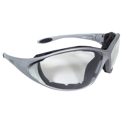 DEWALT DPG95 - Framework™ Protective Eyewear - Silver Frame - Clear Lens - Silver / Clear