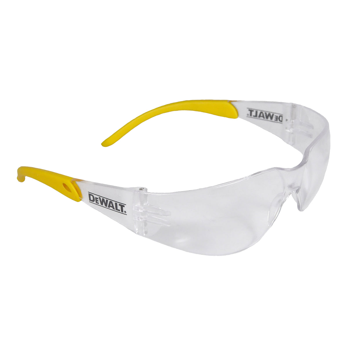 DEWALT DPG54 - Protector™ Protective Eyewear - Clear/Yellow Frame - Clear Lens - Clear / Yellow / Clear AF