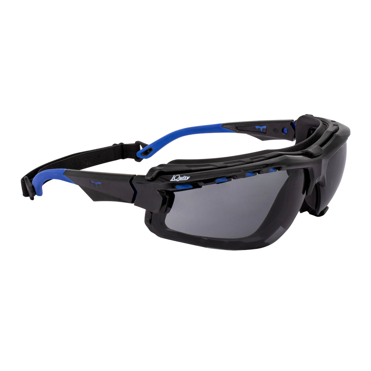 Radians TXE-IQ - Thraxus Elite™ - IQuity Safety Eyewear - Black / Blue / Smoke IQ