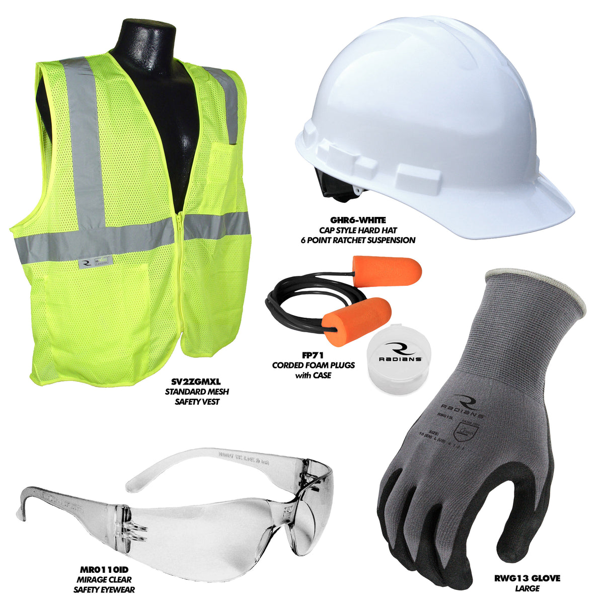 Radians RNHK-D - Deluxe Starter Kit -