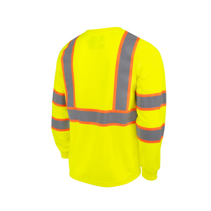 Radians ST41-3 - Class 3 Mesh Long Sleeve T-Shirt with Contrast Trim - additional view
