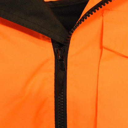 Radians SJ110B Class 3 Two-in-One High Visibility Bomber Safety Jacket