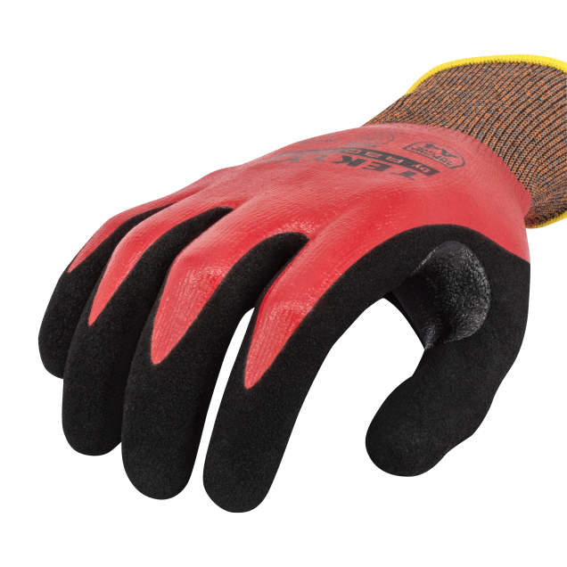 Radians RWG756 TEKTYE® Nitrile Reinforced Thumb A4 Cut Protection Glove