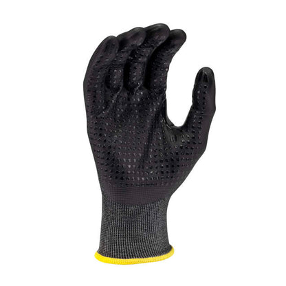 Radians RWG579 HPPE/Tungsten Shell A6 Cut Level Foam Nitrile Dotted Palm Dip