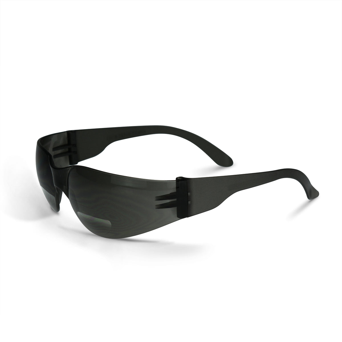 Radians MR-MAG - Mirage™ MRB Magnifier Safety Eyewear - Clear Frame - Clear Lens - 1.5 Diopter - Smoke / Smoke