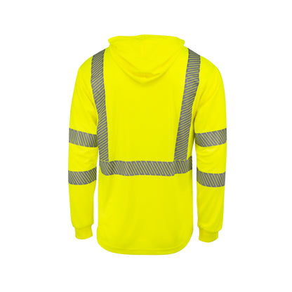 Radians ST61-3 - Hooded Type R Class 3 Mesh Long Sleeve T-Shirt - additional view