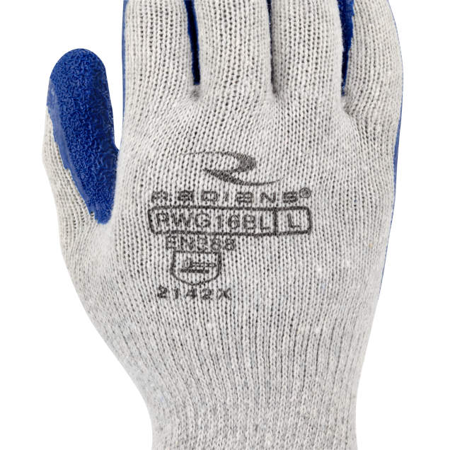 Radians RWG16B Polyester Shell with Crinkle Latex Coated Palm