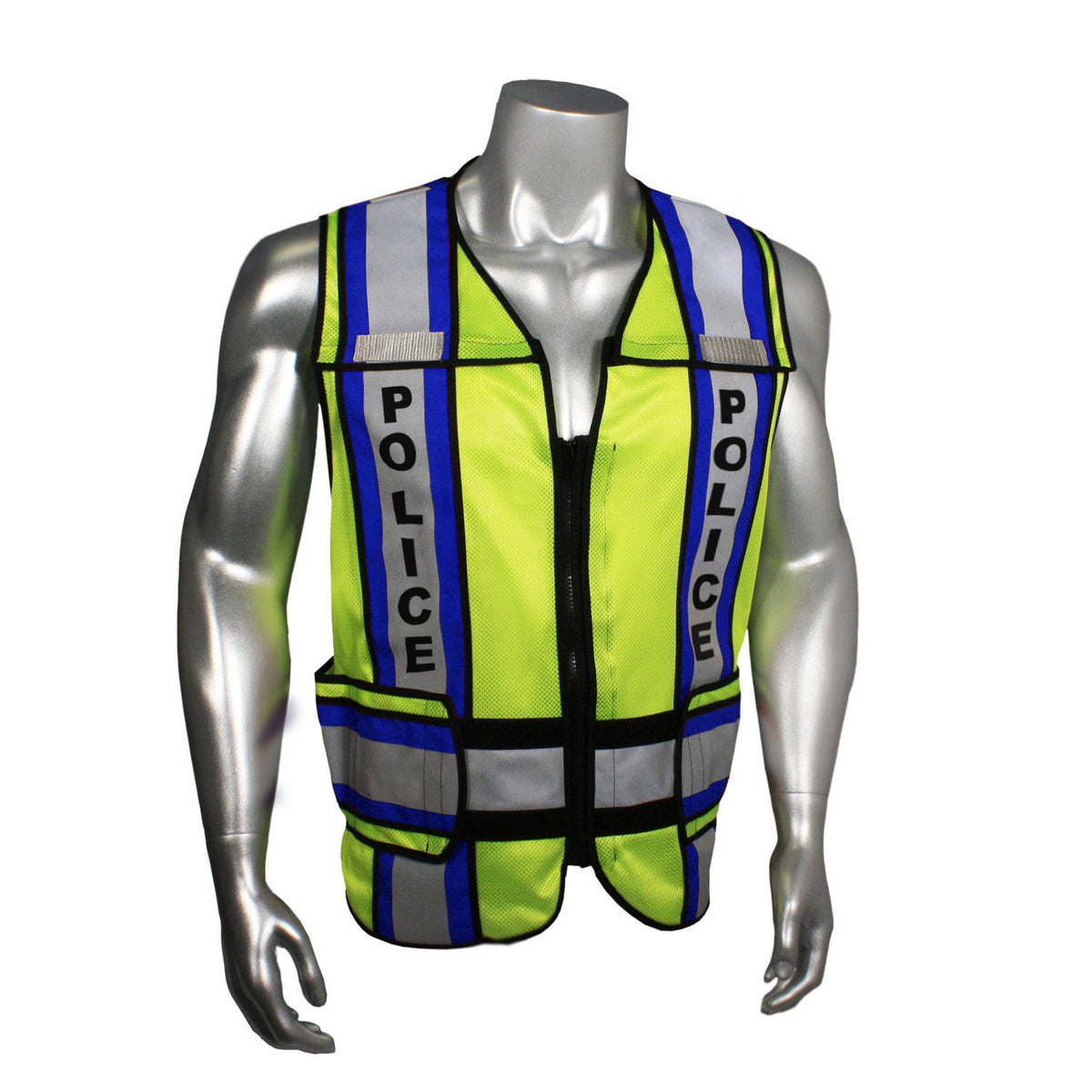 Radwear USA LHV-207-4C - Class 2 Breakaway Vest - EMS - Hi-Vis Green