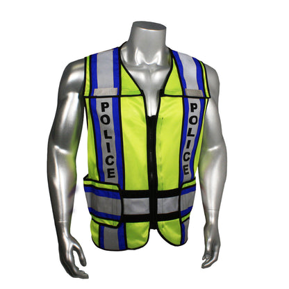 Radwear USA LHV-207-4C - Class 2 Breakaway Vest - EMS - Hi-Vis Green