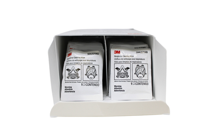 3M™ Respirator Cleaning Wipe 504/07065(AAD), 100 Each/Pack, 100 EA / BX