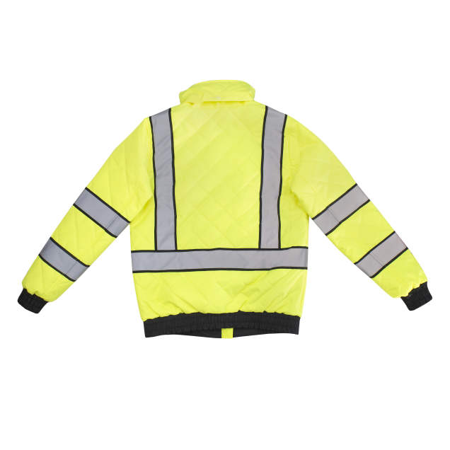 Radians SJ930-3 Women's Class 3 Quilted Bomber Jacket