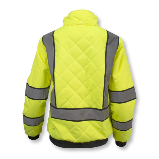 Radians SJ930-3 Women's Class 3 Quilted Bomber Jacket