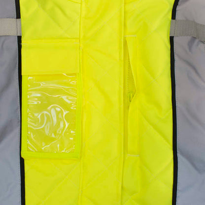 Radians SJ930-3 Women's Class 3 Quilted Bomber Jacket