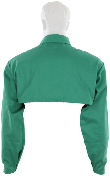 MCR Safety 39100 - F/R Green Cotton Cape Sleeve - manufacturer product image 3