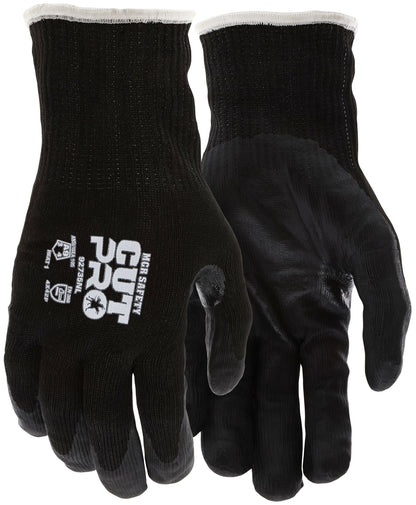 92735N - MCR Safety CutPro® - 15 Gauge HyperMax® HPPE Shell - Cut, Abrasion, and Puncture Resistant - Nitrile Coated Palm and Fingertips - Superior Cut Protection
