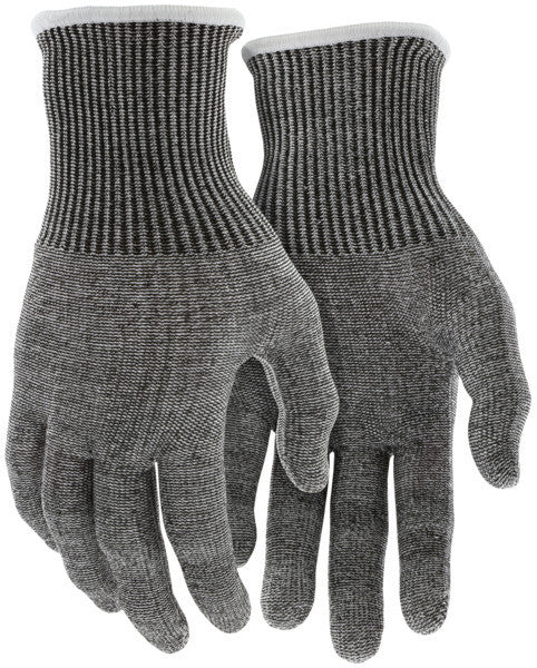 92743UC - MCR Safety CutPro® - 13 Gauge Salt and Pepper HyperMax® HPPE Shell - Cut Resistant Work Gloves