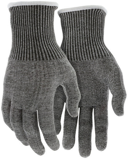92743UC - MCR Safety CutPro® - 13 Gauge Salt and Pepper HyperMax® HPPE Shell - Cut Resistant Work Gloves