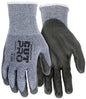 92793PU - MCR Safety CutPro® - 13 Gauge HyperMax® HPPE Shell - Cut, Abrasion and Puncture Resistant - Polyurethane (PU) Coated Palm Provides Excellent Cut and Abrasion Resistance