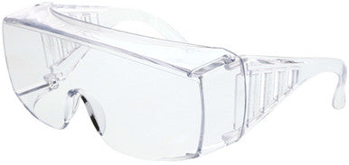 MCR Safety 98 - 98 Series Safety Glasses - Single Lens Design - Spatula Temples - Integral Side Shields - Dielectric Option Contains No Metal Pieces — Sold by Pair