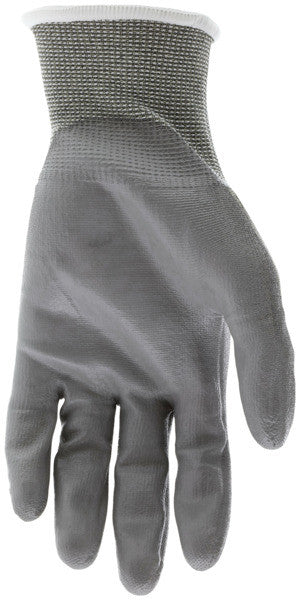 9828PU - MCR Safety CutPro® - 18 Gauge Cut Resistant Shell - (Aramid, Nylon, Steel, Spandex) - Polyurethane (PU) Coated Palm and Fingertips