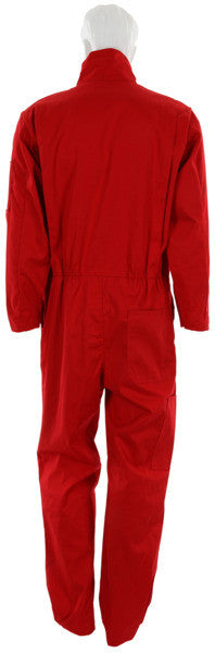 MCR Safety CCMR -Red Flame Resistant Contractor Coveralls - 100% Cotton Fabric - Triple Needle Stitched for Durability - Long Sleeve — manufacturer image 3