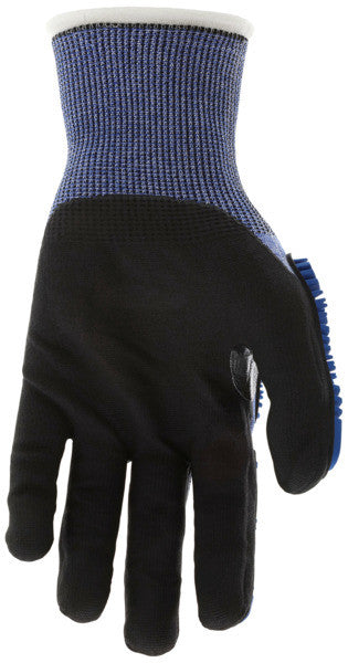 PD6953 - Impact and Cut Resistant Work Gloves - 21-Gauge Seamless HyperMax® HPPE Shell - Reinforced Thumb Crotch - Micro Foam Nitrile Coated Palm and Fingers - Touchscreen Friendly