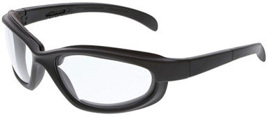 MCR Safety PN1 - PN1 Series Safety Glasses - Hypoallergenic, Closed EVA Cell Foam Lining - Hybrid Temple with Black TPR Temple Inserts