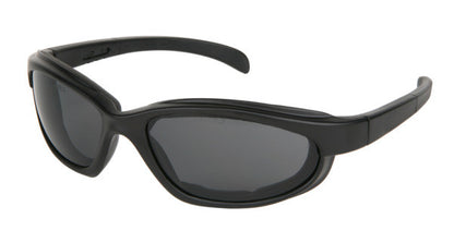 MCR Safety PN1 - PN1 Series Safety Glasses - Hypoallergenic, Closed EVA Cell Foam Lining - Hybrid Temple with Black TPR Temple Inserts — manufacturer image 3