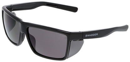 MCR Safety SR2 - Swagger® SR2 Series Safety Glasses - Soft TPR Nose Pad and Temple Ends - Detachable Side Shields — Sold by Pair — manufacturer image 9