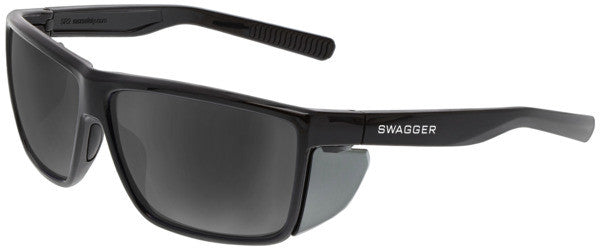 MCR Safety SR2L - Swagger® SR2L Safety Glasses - 8% Larger than Original SR2 Series - Soft TPR Nose Pad and Temple Ends - Detachable Side Shields — Sold by Pair — manufacturer image 5