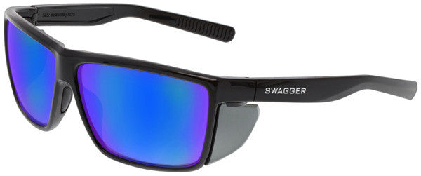 MCR Safety SR2L - Swagger® SR2L Safety Glasses - 8% Larger than Original SR2 Series - Soft TPR Nose Pad and Temple Ends - Detachable Side Shields — Sold by Pair — manufacturer image 6