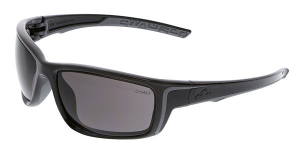 MCR Safety Swagger® SR4 Series Safety Glasses - Permanently Injected Soft TPR from Nose Pads to Temples Ends - Dielectric Containing No Metal Pieces — Sold by Pair — manufacturer image 12