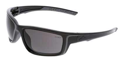 MCR Safety Swagger® SR4 Series Safety Glasses - Permanently Injected Soft TPR from Nose Pads to Temples Ends - Dielectric Containing No Metal Pieces — Sold by Pair — manufacturer image 12