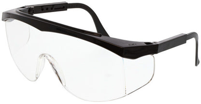 MCR Safety SS1 - SS1 Series Safety Glasses - Wrap-Around Lens Design - Built-In Side Shields - Extendable Length Spatula Temples — manufacturer image 3