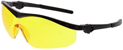 MCR Safety ST1 - ST1 Series Safety Glasses - Non-Slip Temple Grips - Ratcheting Temples Adjust for Better Fit — manufacturer image 7