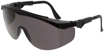 MCR Safety TK1 - TK1 Series Safety Glasses - Generously Sized Lens with Built on Side Shields - Ratcheting Temples with Adjustable Length Provides Better Fit — manufacturer image 4