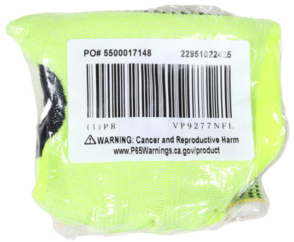 VP9277NF - Vending Packaged - MCR Safety CutPro® - 13-Gauge HyperMax® HPPE Shell - NFT® Coated Palm and Fingertips - Hi-Visibility Cut Resistant Work Gloves - Reinforced Thumb Crotch - BNF (Breathable Nitrile Foam) with NFT® Coating