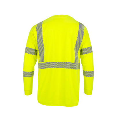 Radians ST921 - Men's Long Sleeve FR T-shirt with Class 3 Segmented Reflective Tape - additional view