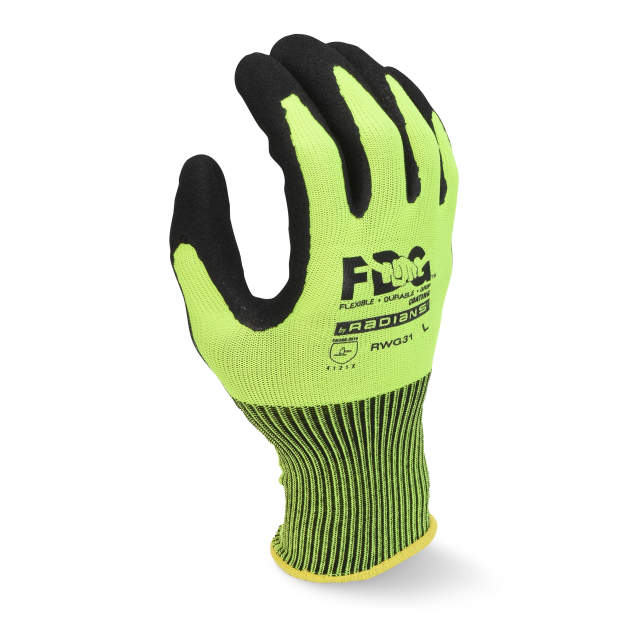 Radians RWG31 FDG Coating High Visibility Work Glove